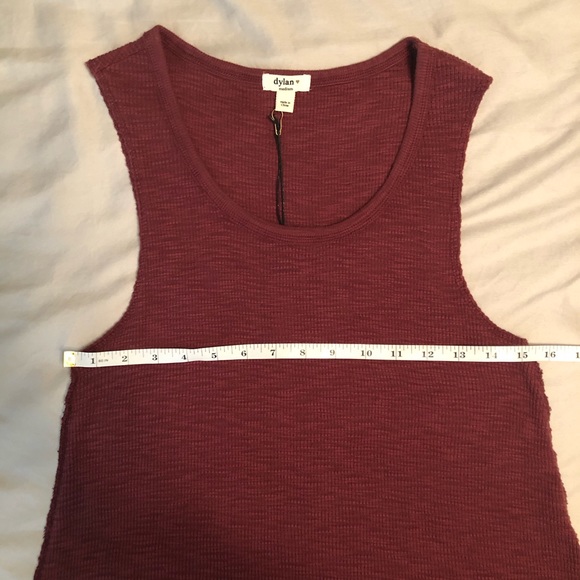 Dylan Claret Colored Tank Top - Picture 14 of 16